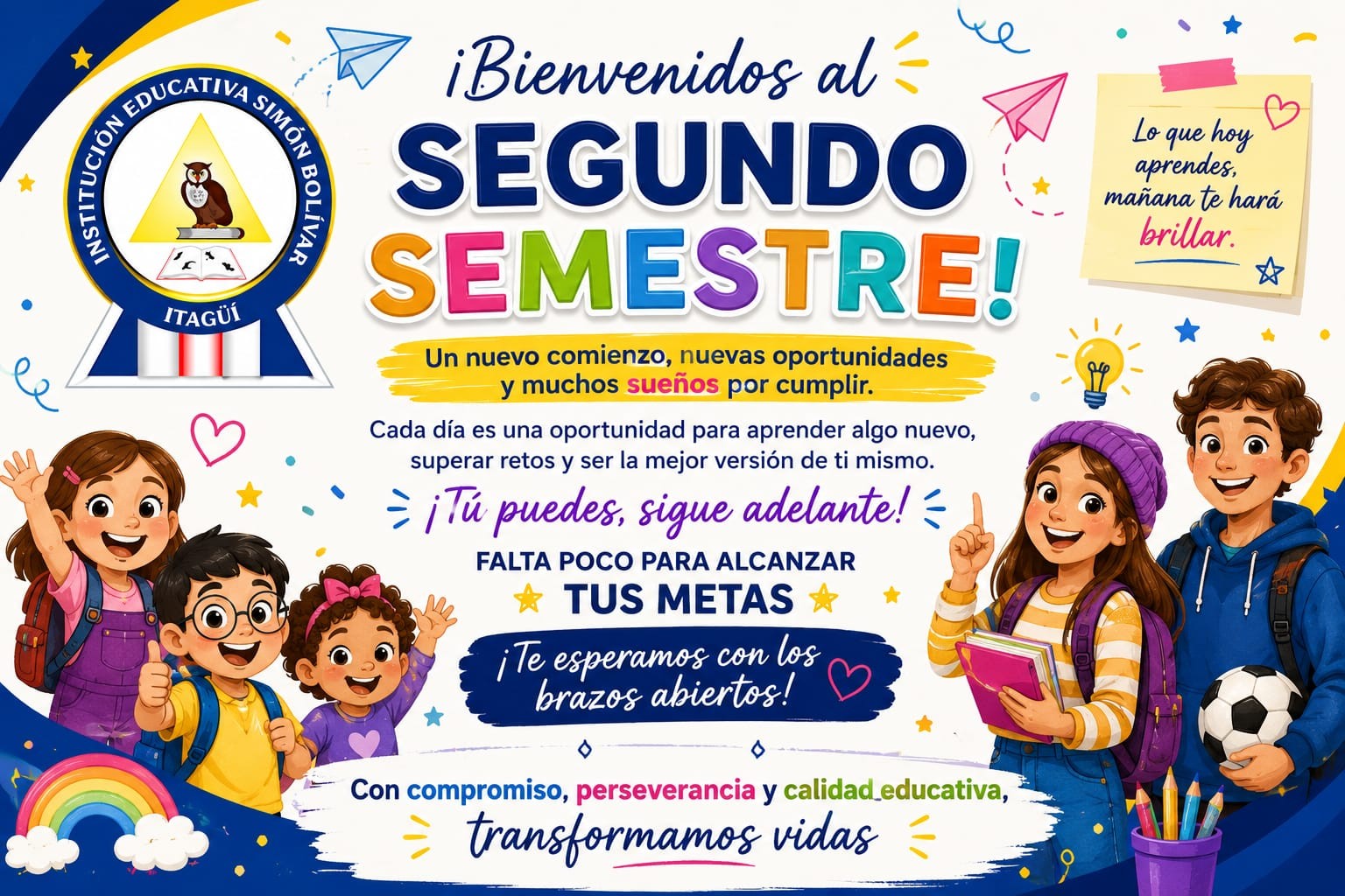 Poster de Bienvenida